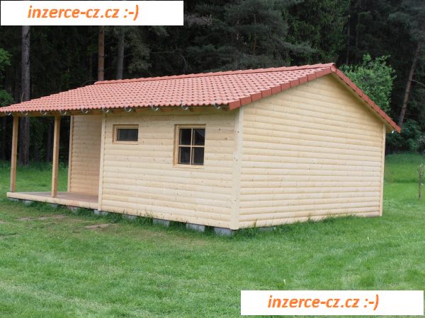Nová dřevostavba 8 x 6 m.