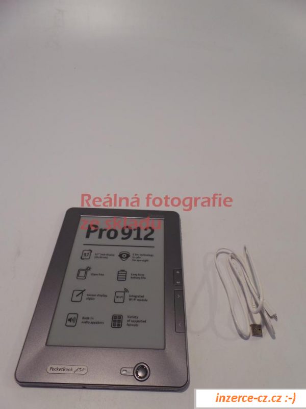 Čtečka PocketBook 912 PRO Dark Silver
