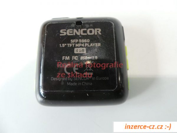 MP3/MP4 přehrávač Sencor SFP 5960