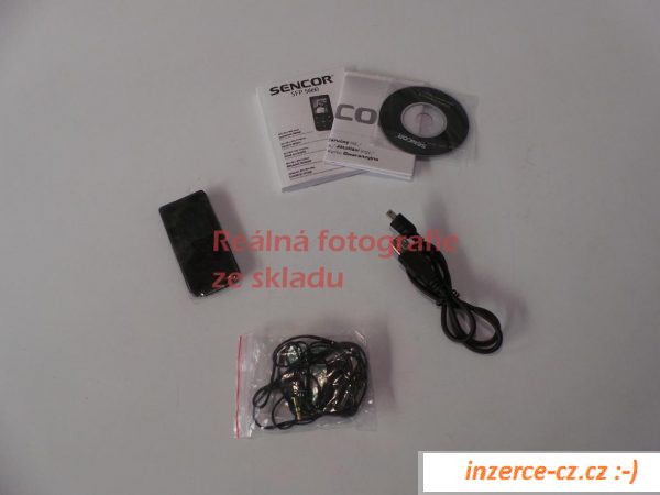 MP3 přehrávač Sencor SFP 5660, 4GB