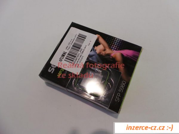 MP3/MP4 přehrávač Sencor SFP 5960, černý