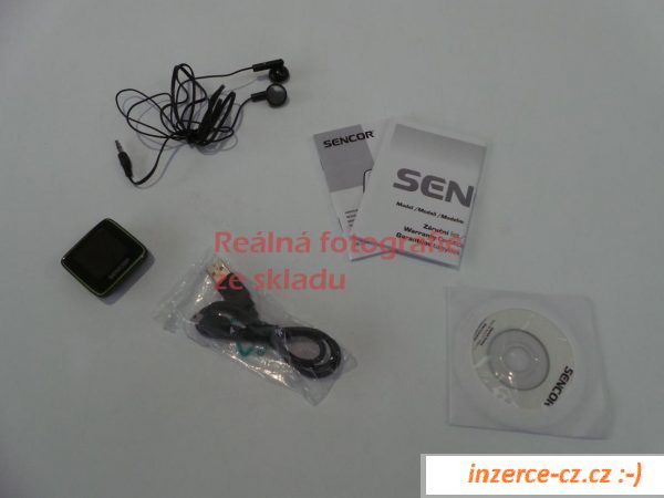 MP3/MP4 přehrávač Sencor SFP 5960, černý