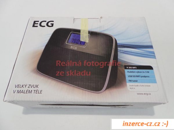 Radiopřijímač Ecg R 300 MP3