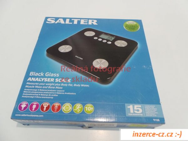 Osobní váha Salter 9106 BK3R, černá