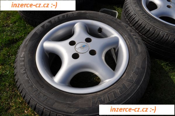 PRODAM ALU R14 +pneu + sada šroubů