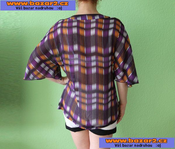 Nová lehoučká letní vzorovaná tunika, M-XL