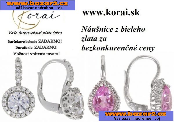 Zlaté náušnice Korai – najlepší výber