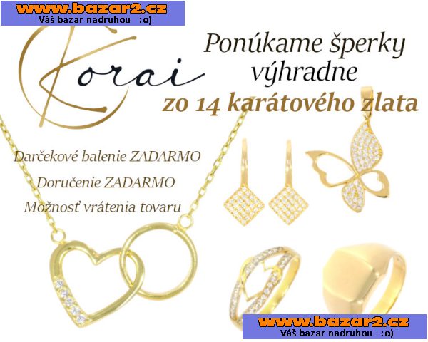 Zlaté náušnice Korai – najlepší výber