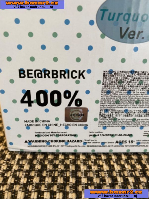 Figurka Bearbrick Medicom Toy 28cm-4, inzerce-cz.cz Figurka Bearbrick Medicom Toy 28cm