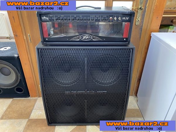 Kytarový lampový zesilovač (hlava) PEAVEY VK 212 100W + footswitch