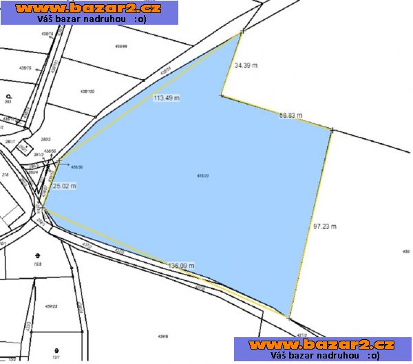 Stavební parcela 11 493m2 v Praze  