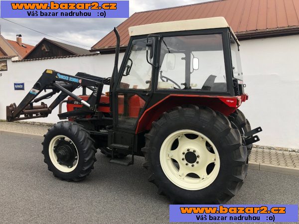 Traktor Zetor 7245-Q23 s čelním nakladačem 