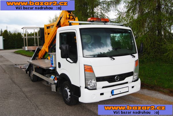 NISSAN CABSTAR VOZIDLO S PLOŠINOU PRO VÝŠKOVÉ PRÁCE