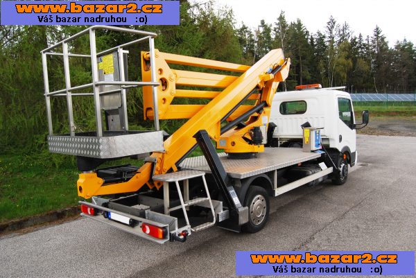 NISSAN CABSTAR VOZIDLO S PLOŠINOU PRO VÝŠKOVÉ PRÁCE