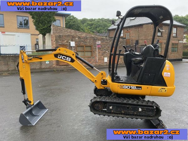  Minibagr Jcb 801-J8 - velmi dobrý stav