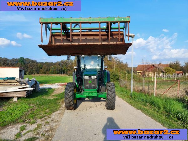  Traktor John Deere 5085Mc8 + čelní nakladač - 2017