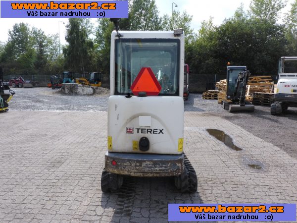 Minibagr Terex TC-T20T - výborný stav 
