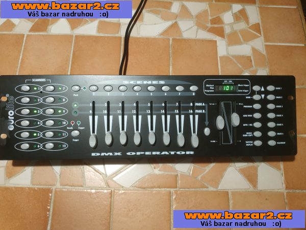 4 Ks SCANER USA -GLP-JOY-150 + DMX OPERATOR Eurolite