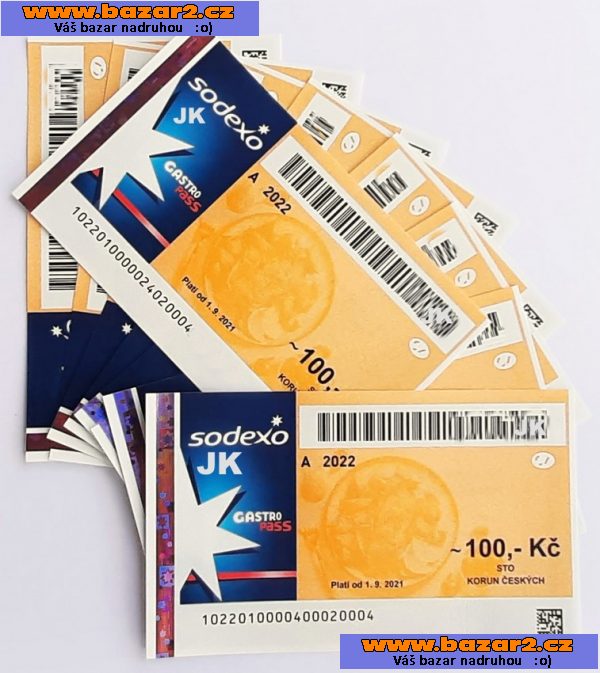 STRAVENKY: Sodexo Gastro Pass, Edenred Restaurant, UP aj.