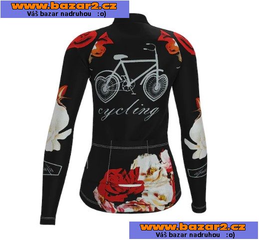 prodám dámský cyklistický dres s dlouhým rukávem