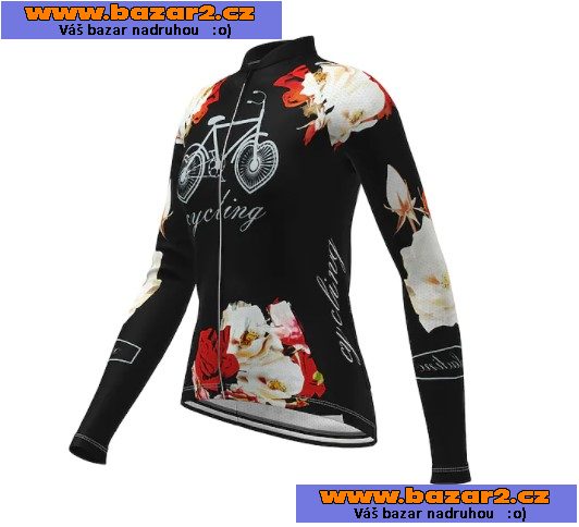 prodám dámský cyklistický dres s dlouhým rukávem