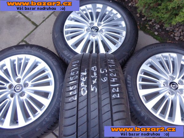 Opel Grandland X nová 18palcová sada letních kol 225/55R18