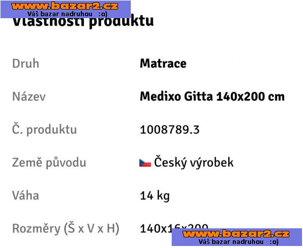 Nová matrace