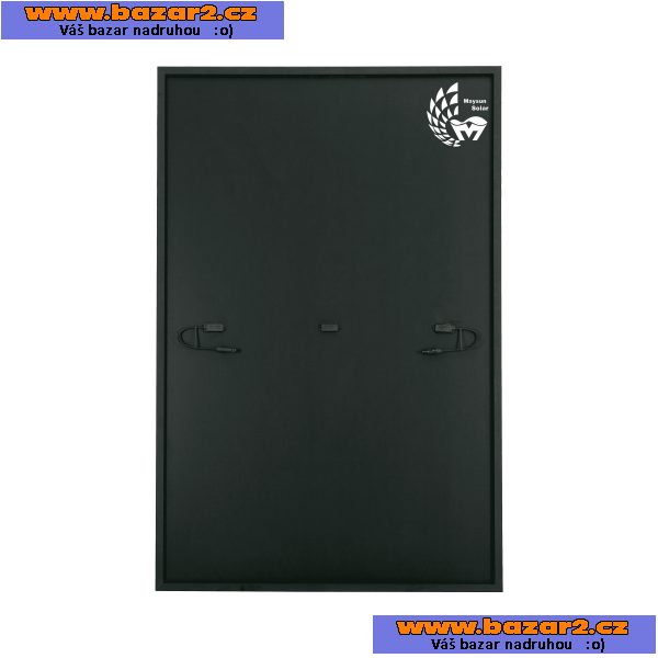 390W černý solární panel