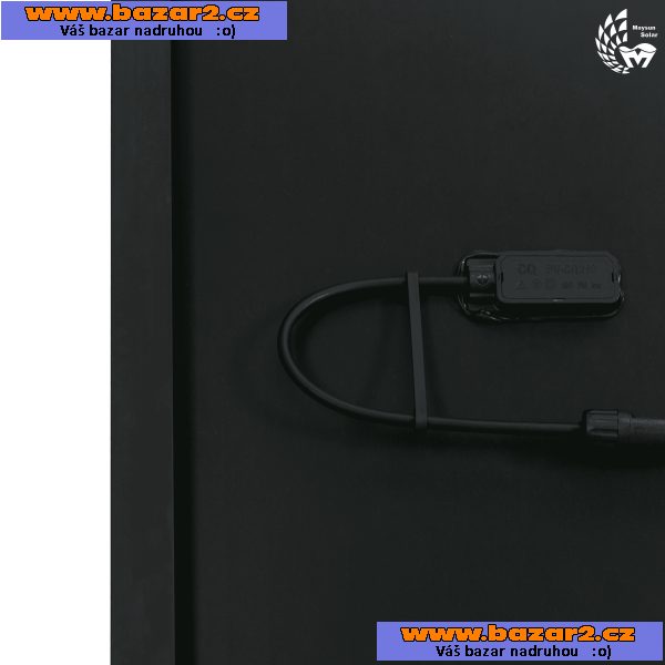 390W černý solární panel