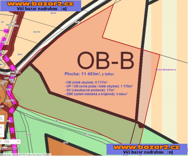 PRODEJ: stavební pozemek pro VIP, Praha  