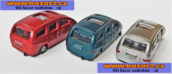 Set 3x osobní auto. Cena za vše.