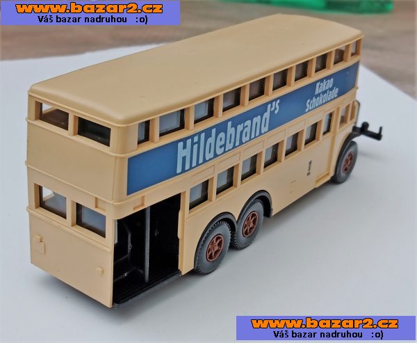 Wiking. Büssing patrový autobus. Berliner . Měřítko 1:87
