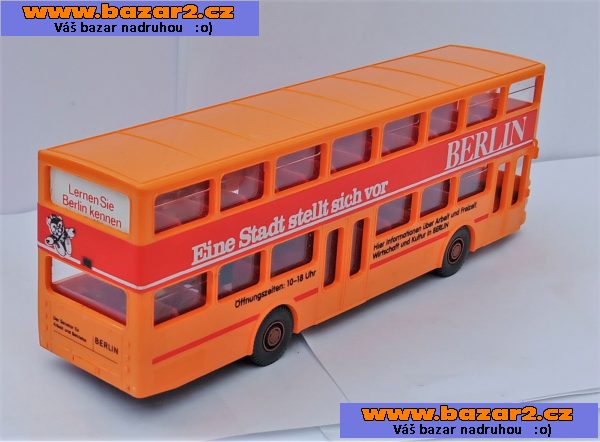 Wiking. Autobus Man. Dvoupatrový. 1:87. Délka 14cm