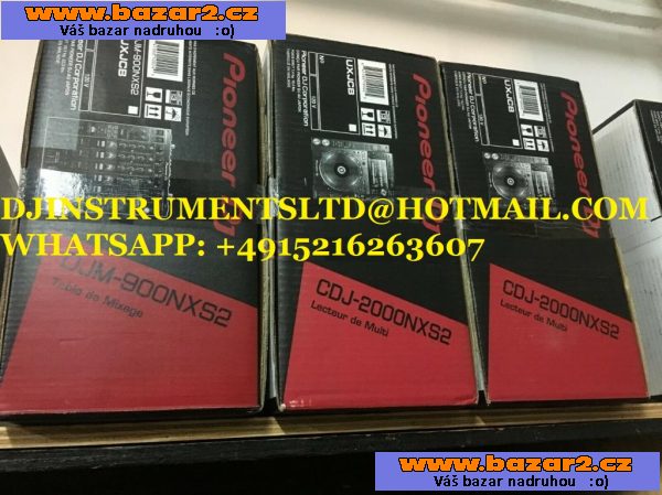 Pioneer DJ 2x Pioneer Cdj-2000Nxs2 & Djm-900Nxs2 / Pioneer-dj-tour-system-2x-cdj