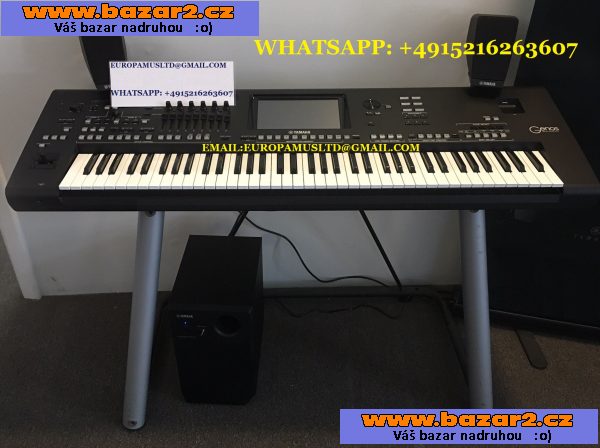 Nové Yamaha Genos XXL- Tyros, Korg Pa5X, Korg Pa4X, Korg PA-1000, Motif XF8