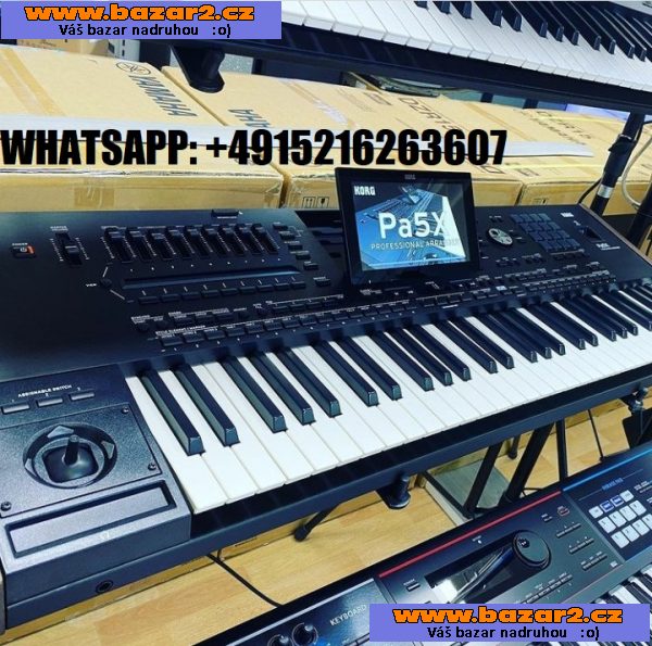 Nové Yamaha Genos XXL- Tyros, Korg Pa5X, Korg Pa4X, Korg PA-1000, Motif XF8