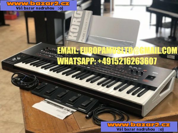 Nové Yamaha Genos XXL- Tyros, Korg Pa5X, Korg Pa4X, Korg PA-1000, Motif XF8