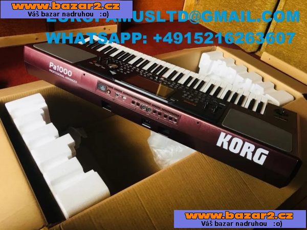 Nové Yamaha Genos XXL- Tyros, Korg Pa5X, Korg Pa4X, Korg PA-1000, Motif XF8