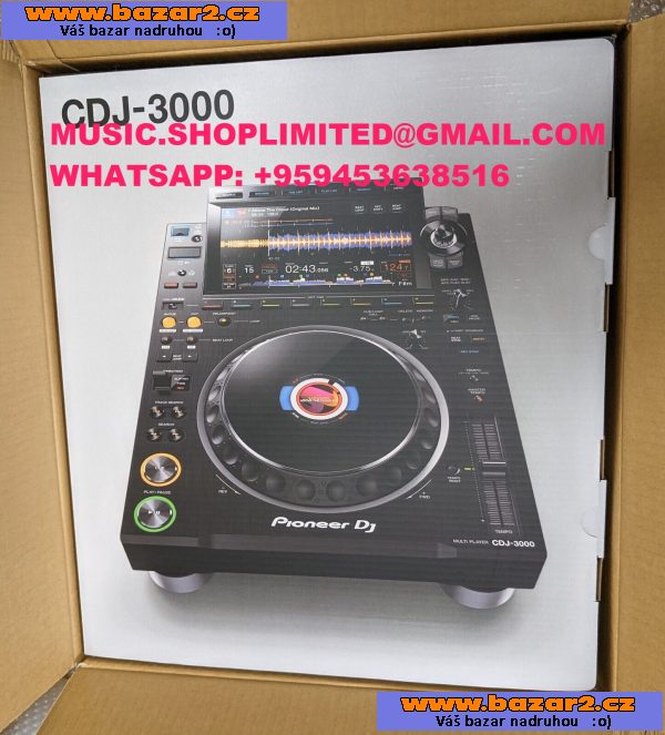 Nový Pioneer CDJ-3000, Pioneer CDJ-Tour1, Pioneer DJ OPUS-QUAD, Pioneer DDJ RZX