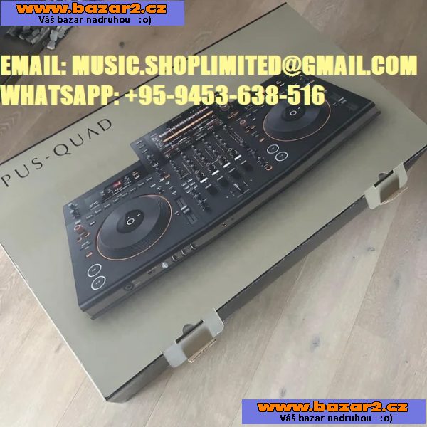 Nový Pioneer CDJ-3000, Pioneer CDJ-Tour1, Pioneer DJ OPUS-QUAD, Pioneer DDJ RZX