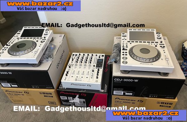 Pioneer DJM-A9 DJ Mixer / Pioneer CDJ-3000 Multi- Player / Pioneer DJM-V10-LF