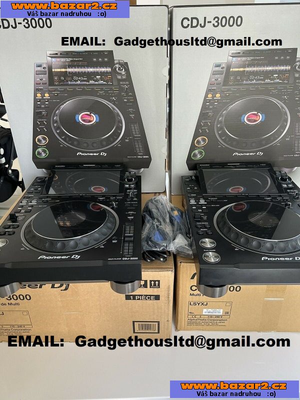 2x Pioneer CDJ-2000NXS2 + 1x DJM-900NXS2 DJ Mixážní pult stojí pouze 2600 EUR