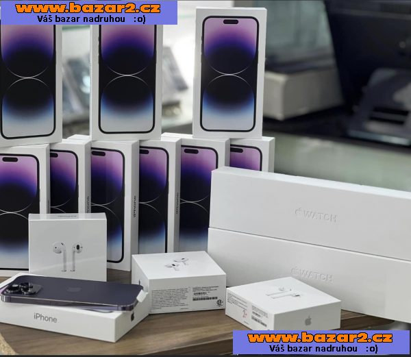 2 kusy iPhone 14 Pro Max 256 GB €1449 Gold
