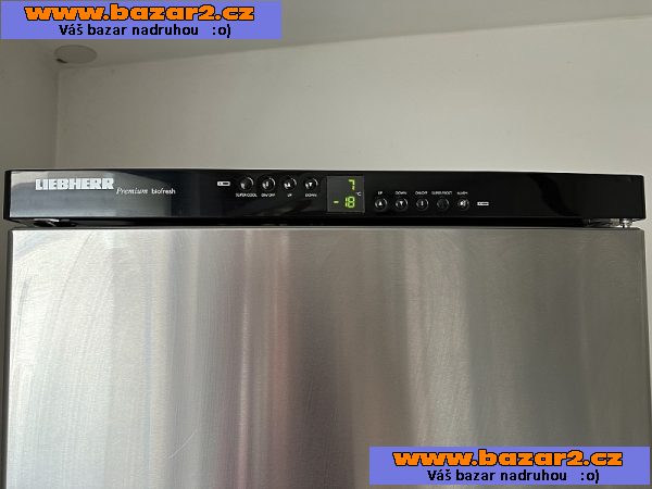 302 Lednice kombinovaná LIEBHERR KGBes 4046 nerez BIOFRESH