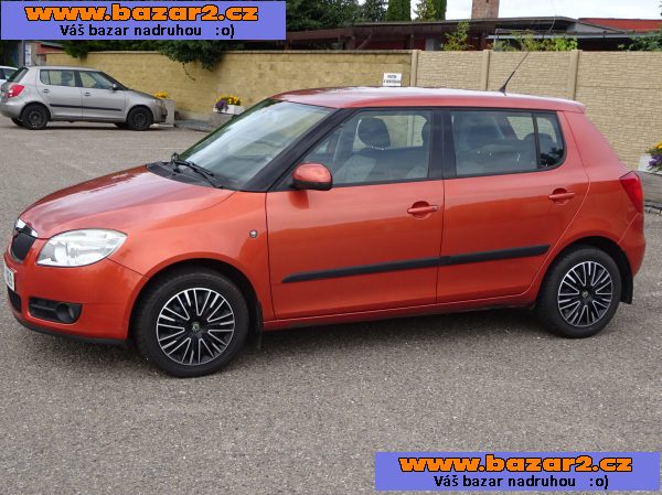 Škoda Fabia 1.2i r.v.2007 Koupeno v ČR 2.Majitel 