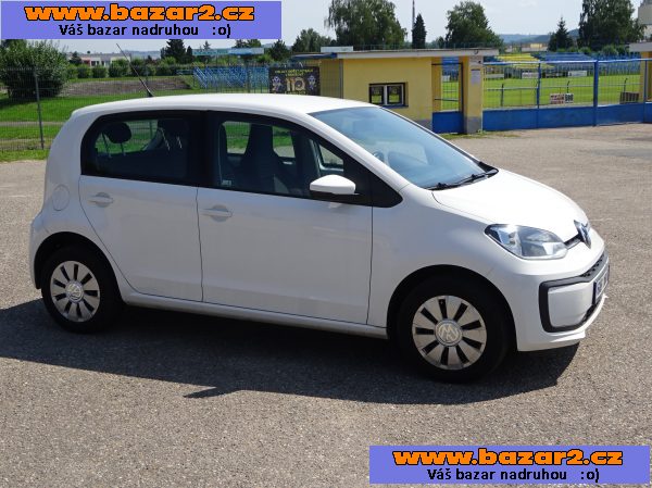VW UP 1.0i+CNG r.v.2017 1.Majitel Koupeno v ČR DPH