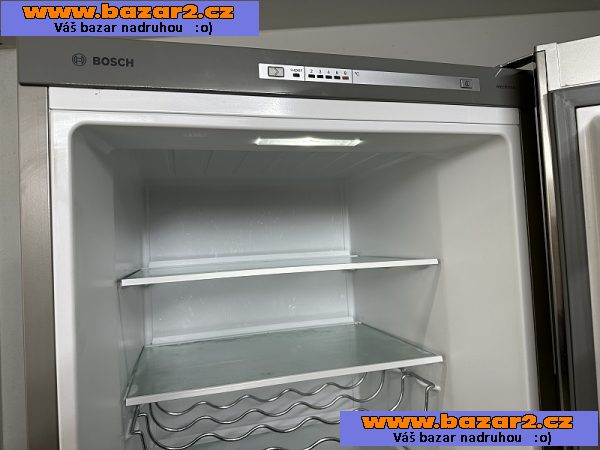 436 Lednice kombinovaná BOSCH KGV39VI30 A++ nerez