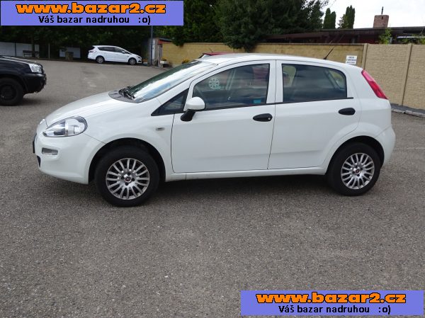 Fiat Punto 1.4i CNG r.v.2016 1.Maj.serv.kníž.ČR (DPH)