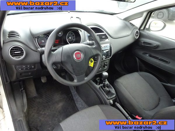 Fiat Punto 1.4i CNG r.v.2016 1.Maj.serv.kníž.ČR (DPH)