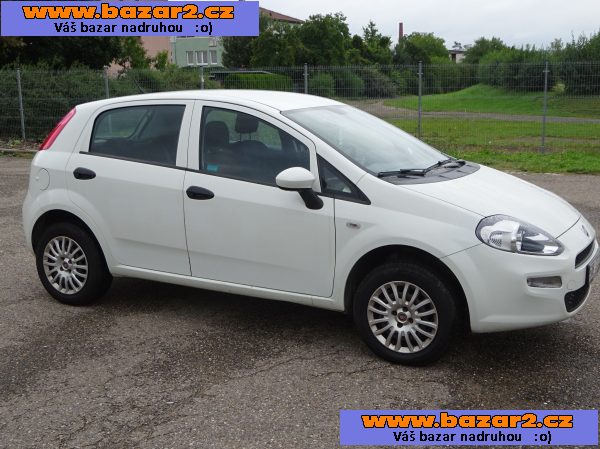 Fiat Punto, 1.4i CNG r.v.2015 1.Maj.serv.kníž.ČR (DPH) 